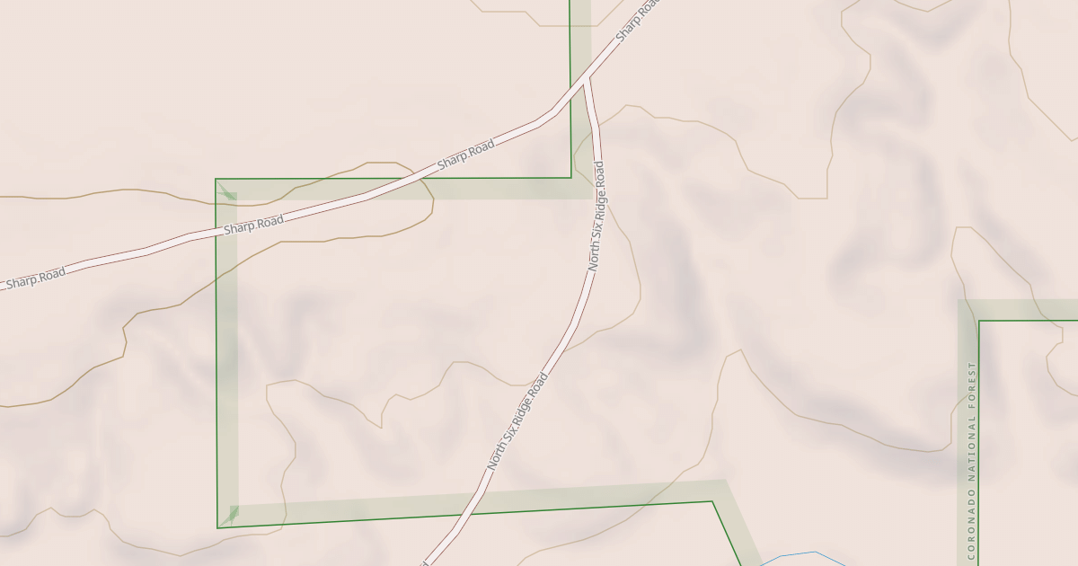 Map preview of NORTH SIX RIDGE