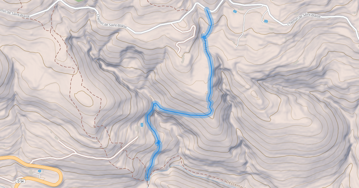 Map preview of Penfellin