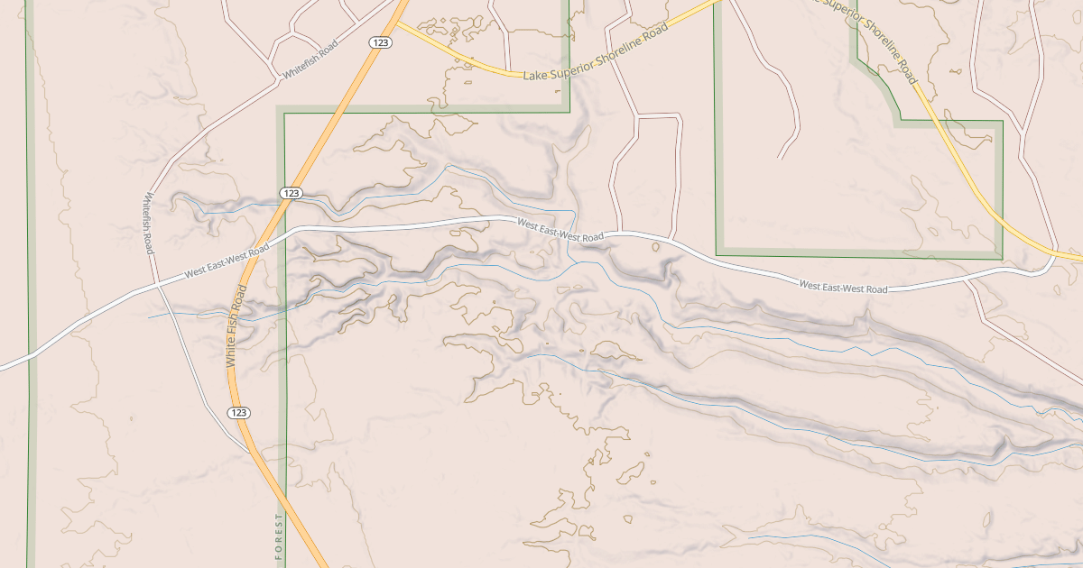 Map preview of EASTWEST ROAD