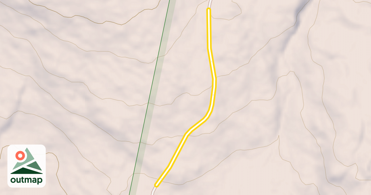 Map of Black Bog Trail