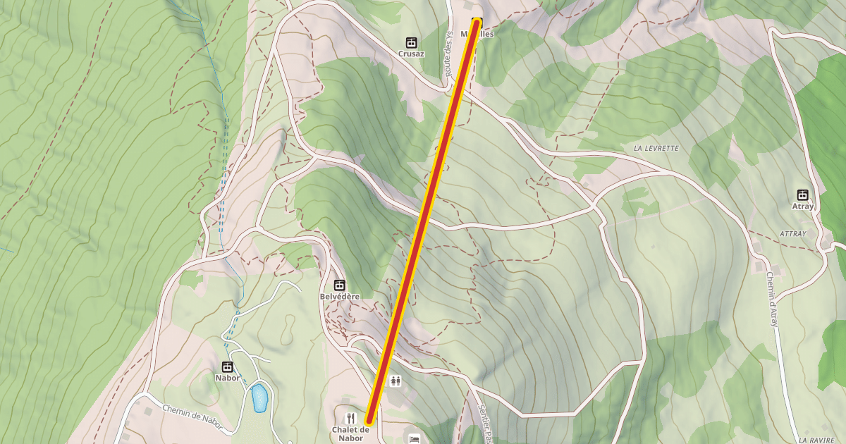 Map preview of Mouilles