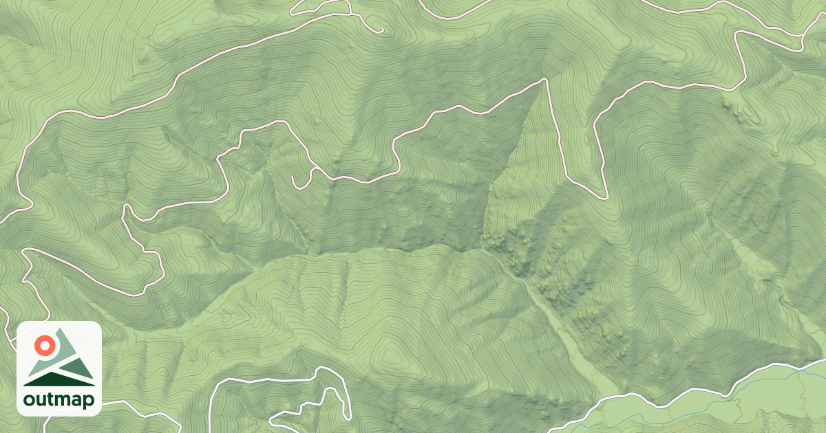 Map of GREEN GULCH