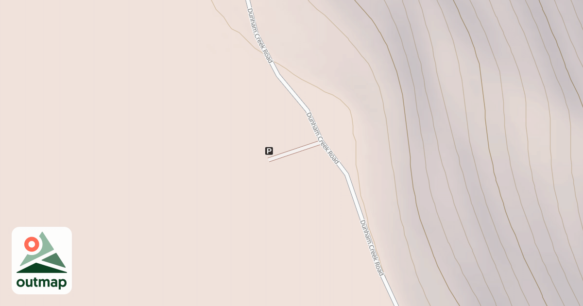 Map of DUNHAM RIDGE