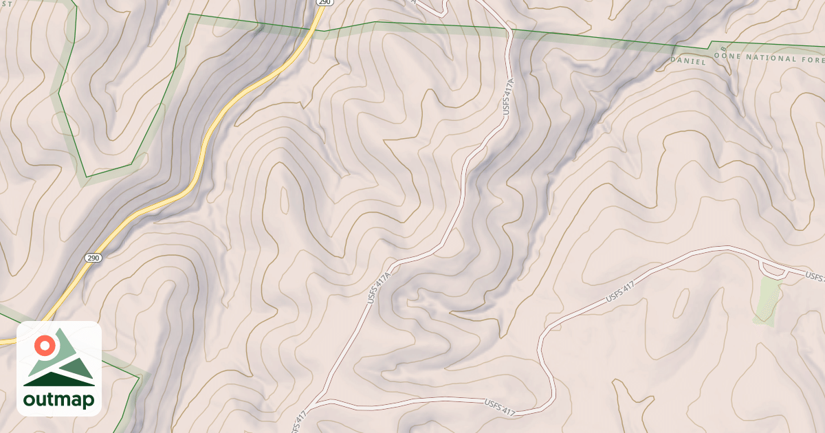 Map of CURT ANGEL SPUR