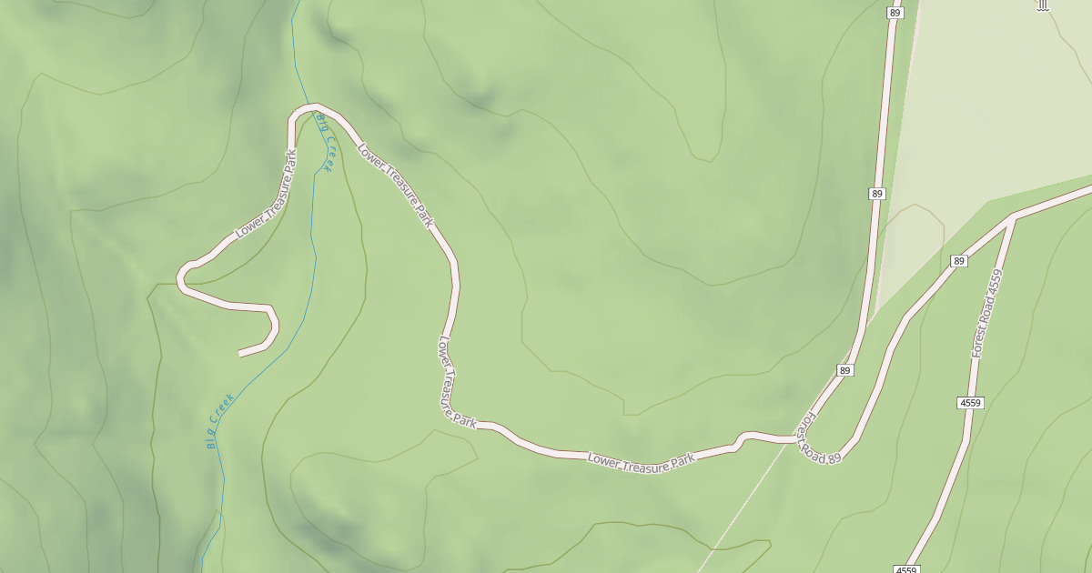 Map preview of LOWER TREASURE PARK