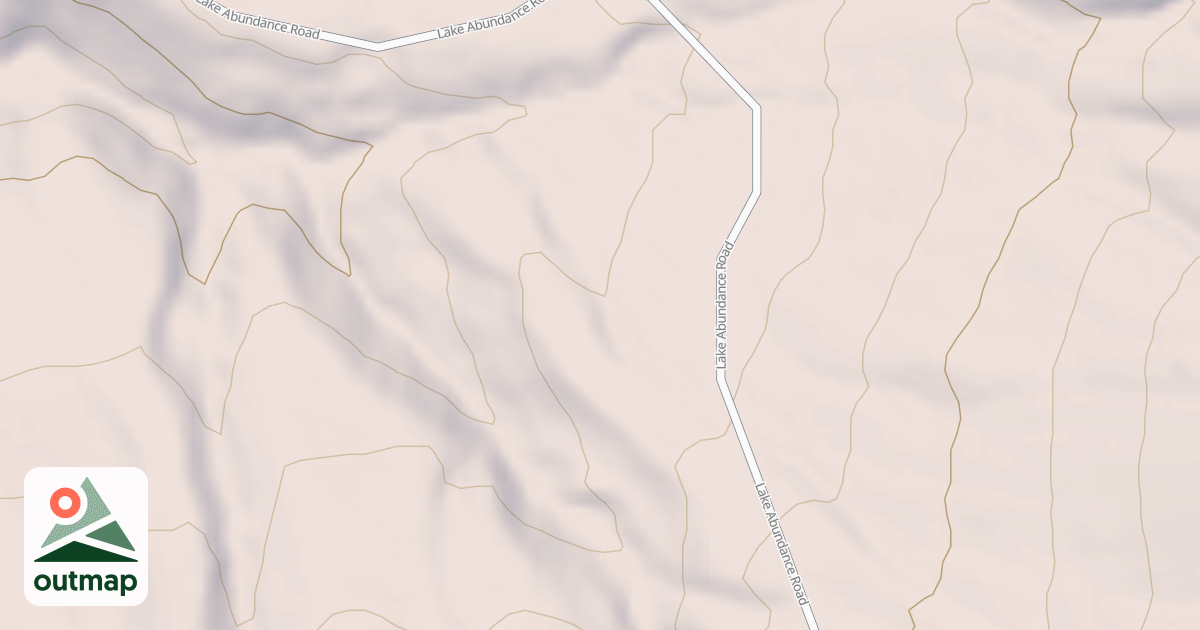 Map of LAKE ABUNDANCE B