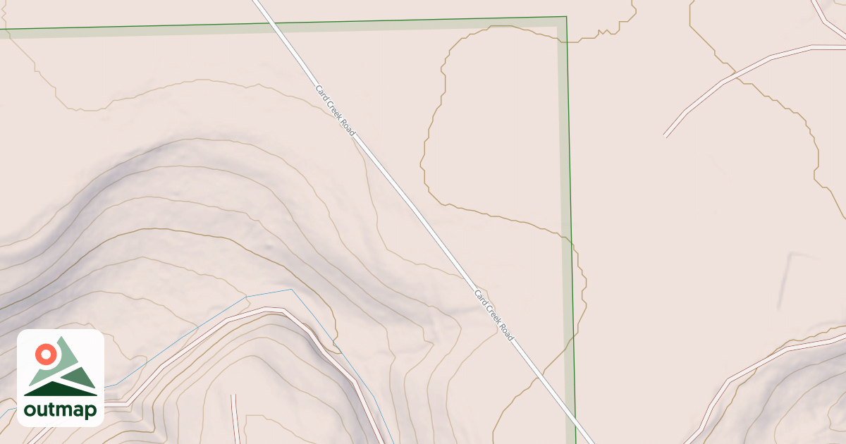 Map of Susquehannock State Forest Snowmobile Trails