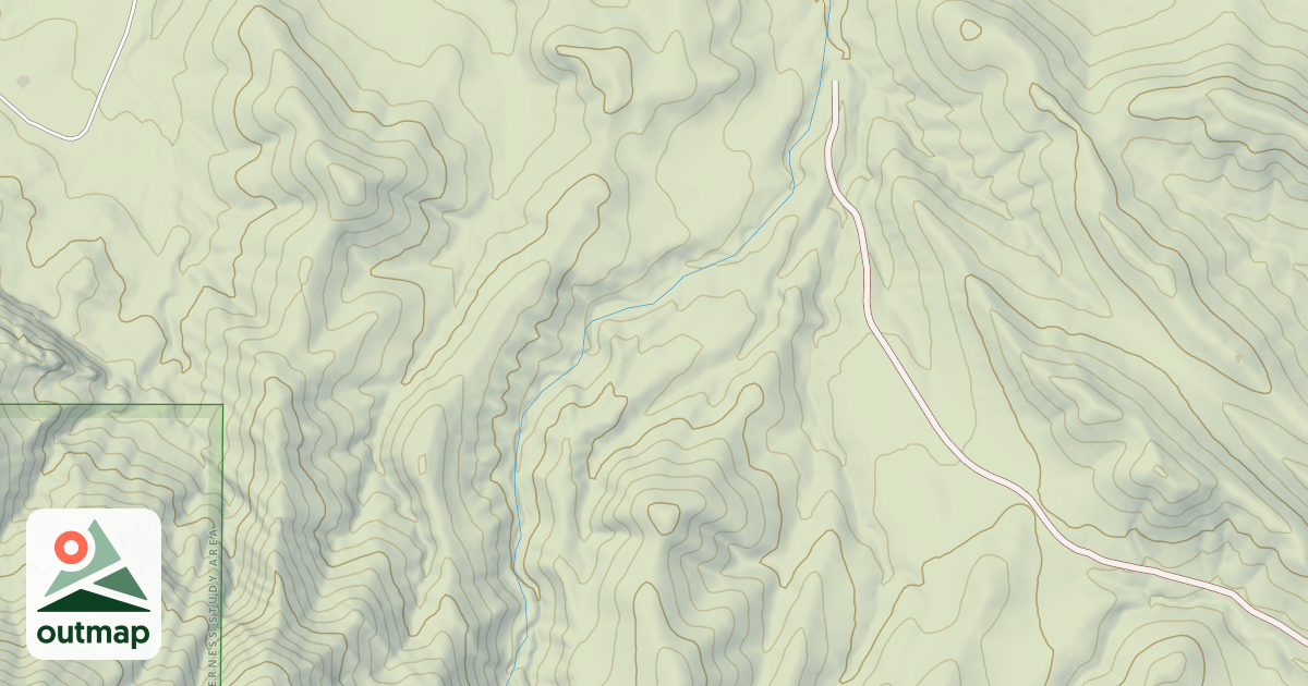 Map of 16036: Washburn Windmill Ridge