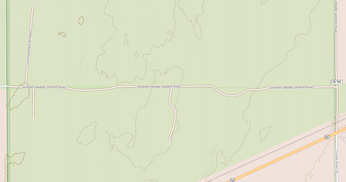 Map preview of SOUTHERN MIDDLE SANDHILL