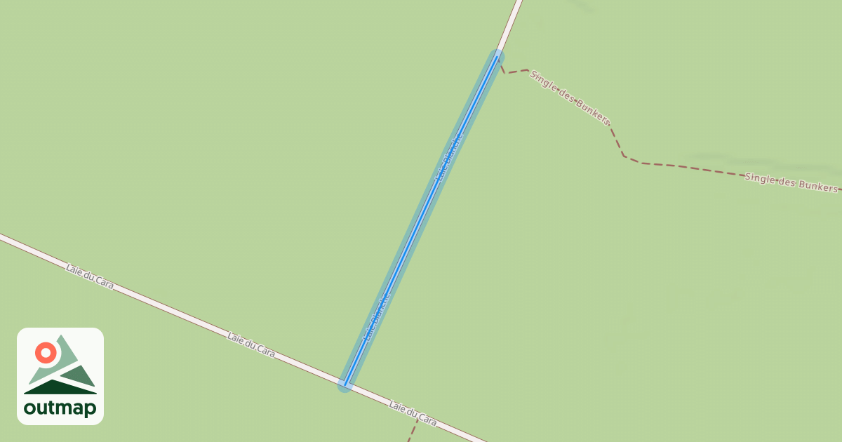 Map of Laie Blanche