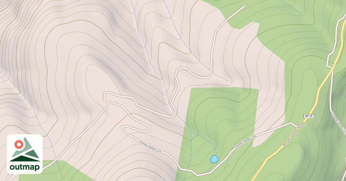 Map of ONION BASIN