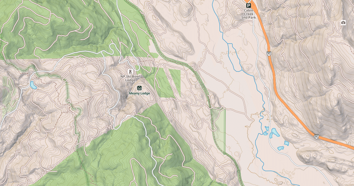 Map preview of MARTIN SPUR
