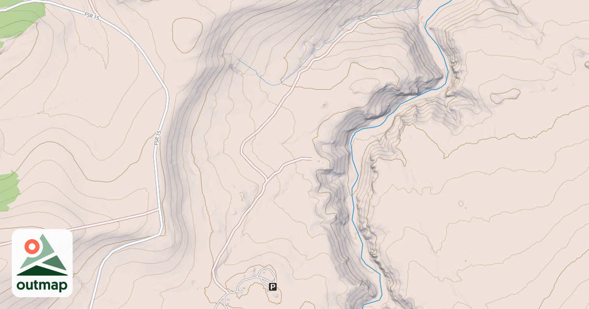 Map of HORSE PASTURE