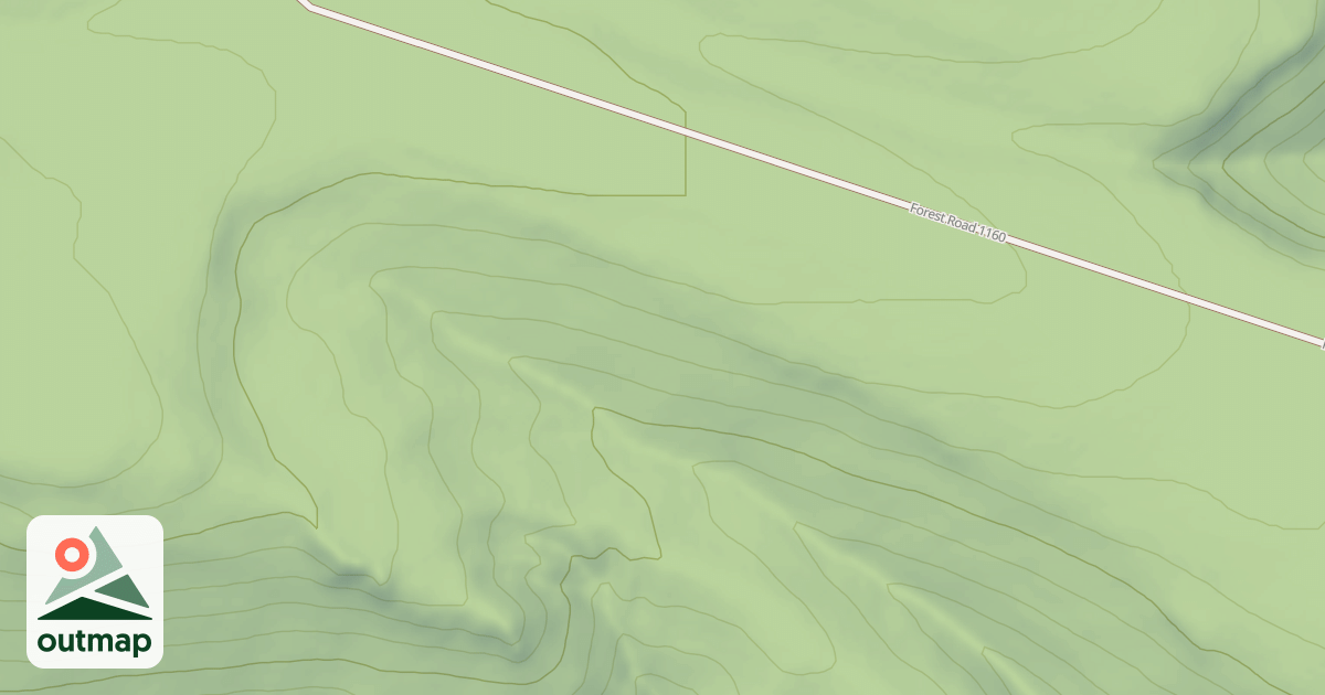 Map of USFS Motor Vehicle Use Map Roads {2C8F620E-2CE1-4BE2-A3AE-5A1B974E0351}