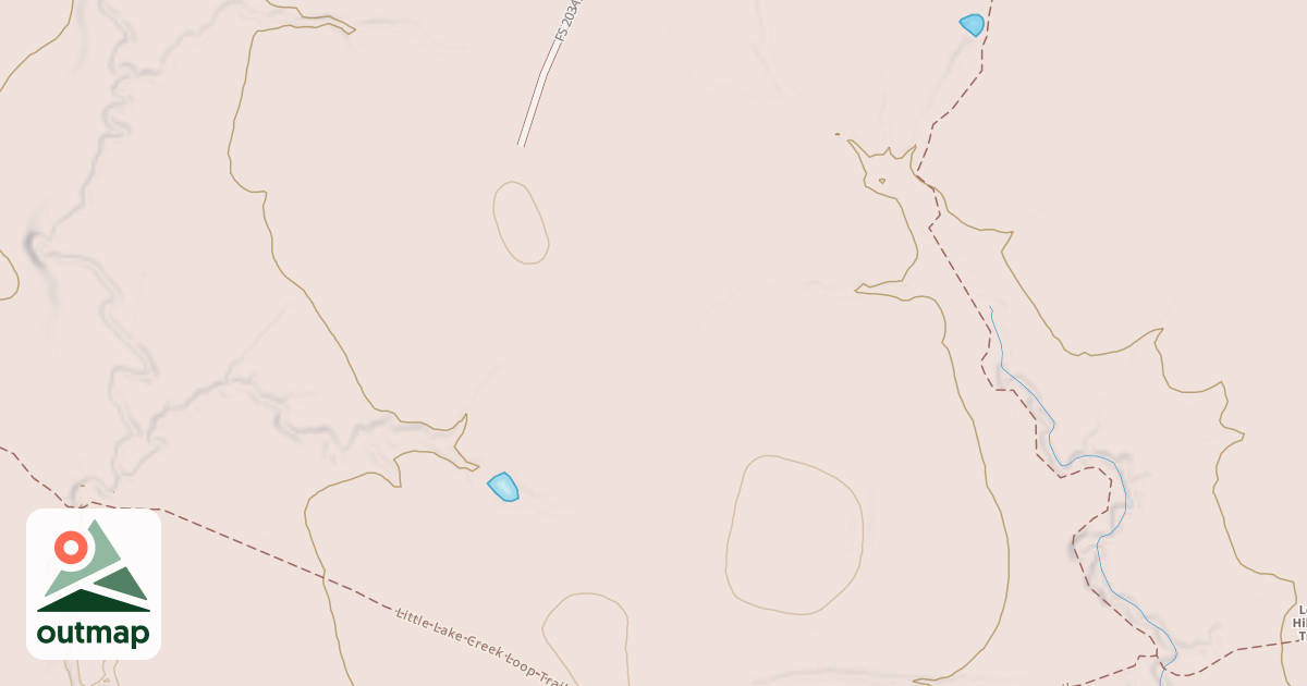 Map of SINCLAIR SPUR
