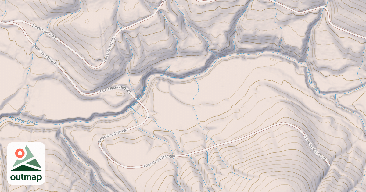 Map of USFS Motor Vehicle Use Map Roads {B6EF7464-49D3-416A-9853-ACC8C50F4B52}