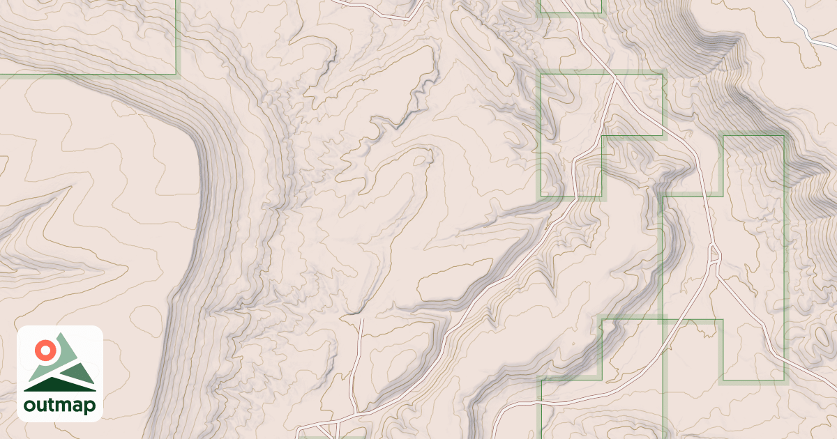 Map of USFS National Forest System Roads {DC594AC4-EDCA-4F52-84A7-00C2659AE1F1}