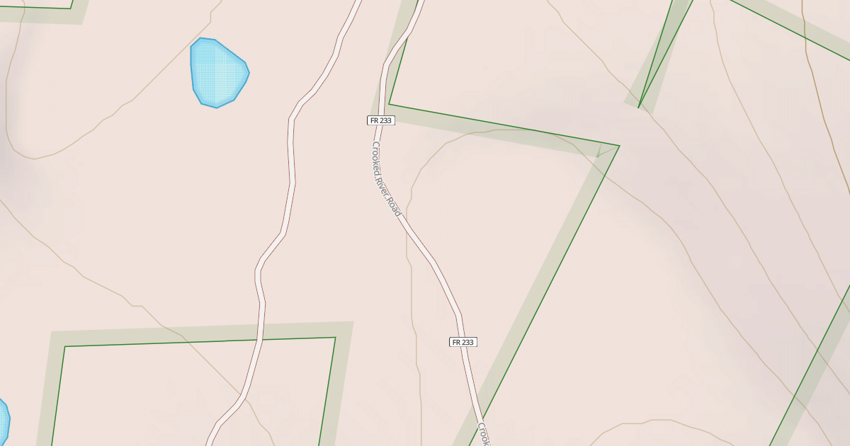 Map preview of CROOKED RIVER