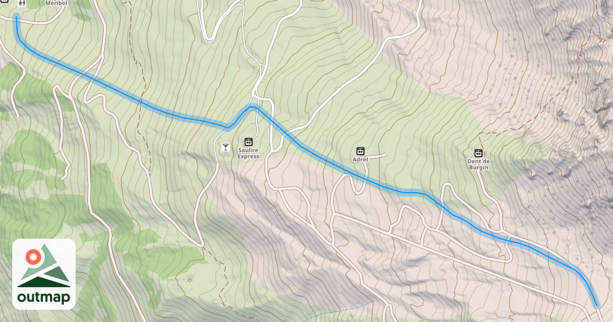 Map of Chamois