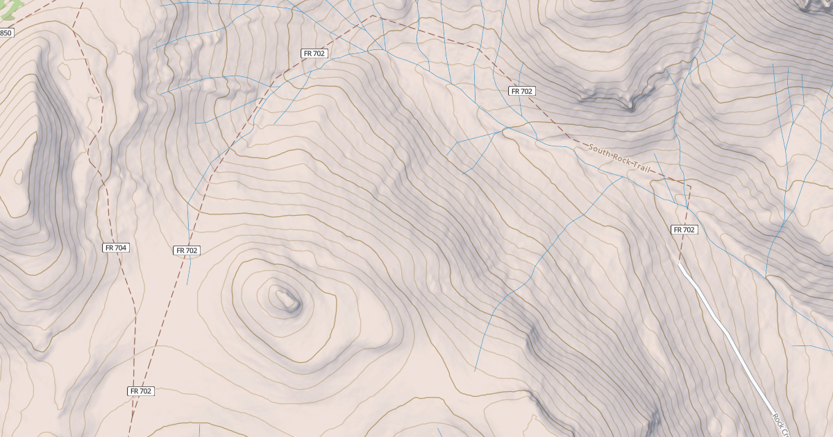 Map preview of SOUTH ROCK