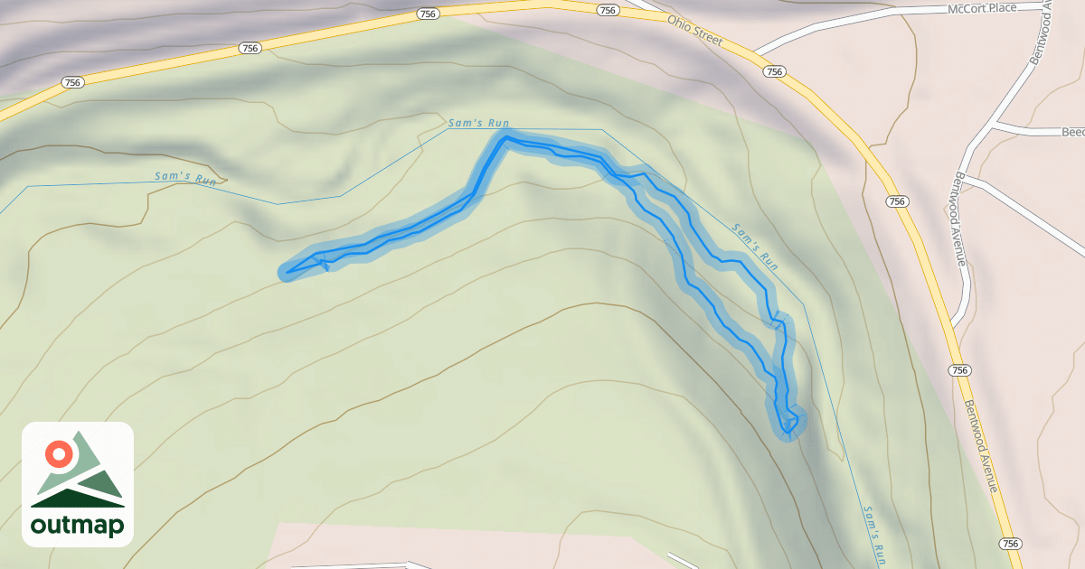Map of LSHT - Cub Scout Loop