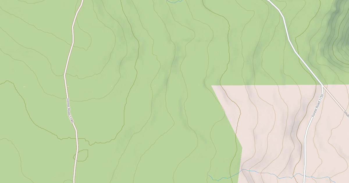 Map preview of USFS Motor Vehicle Use Map Roads {5286BB21-5B95-472C-9A82-E342EAAB42DF}