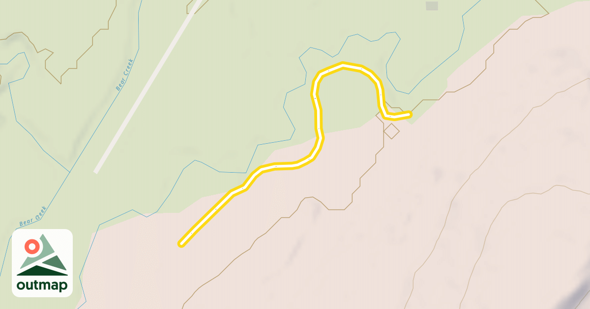 Map of Lodgepole Loop