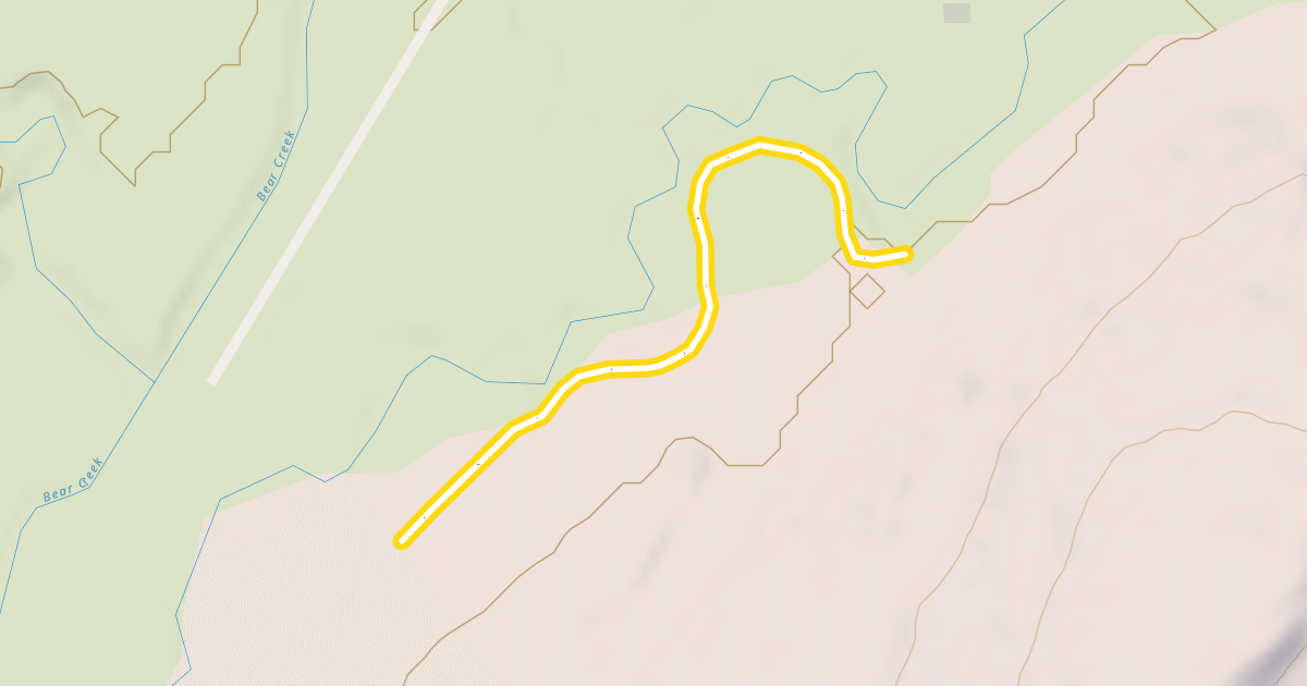 Map preview of Lodgepole Loop