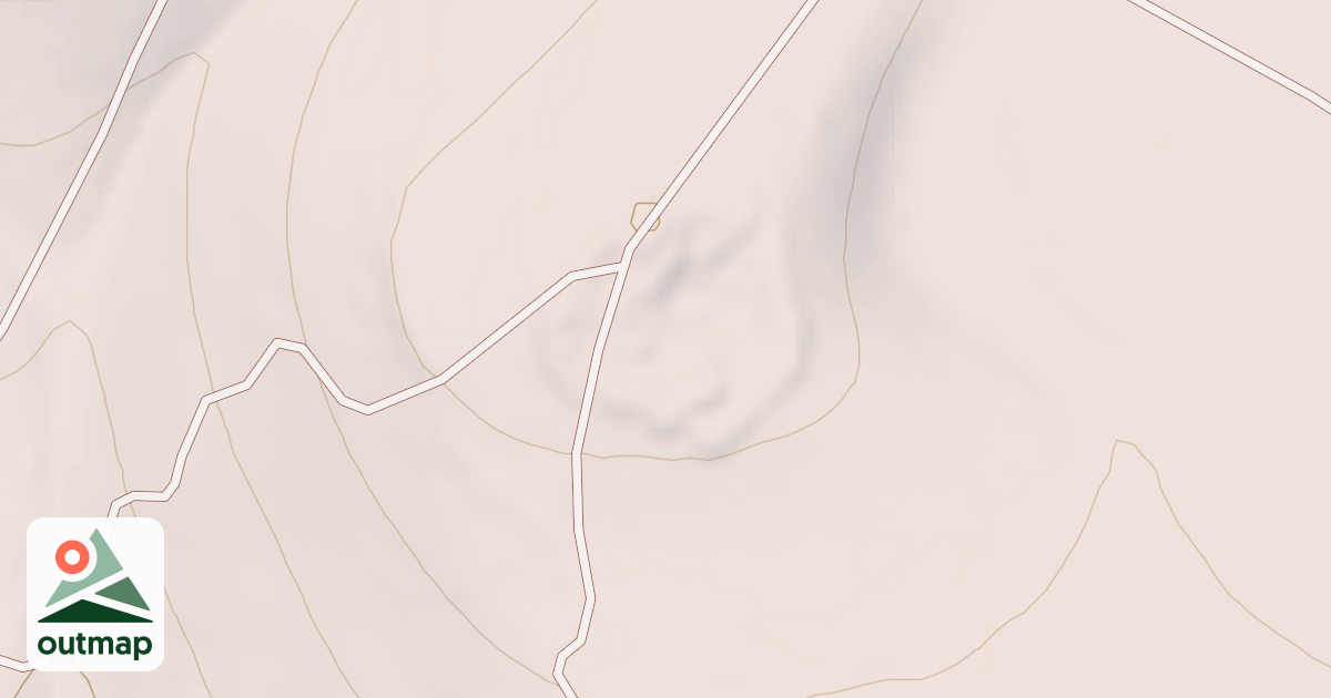 Map of Radar Hill OHV Trails
