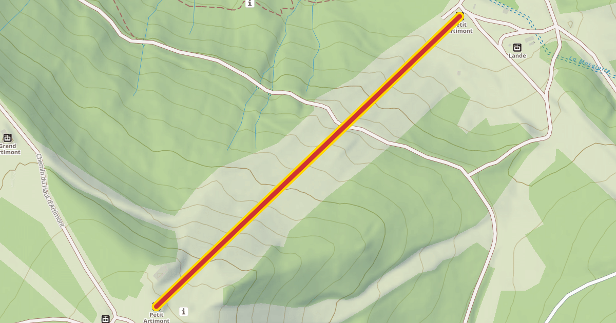 Map preview of Petit Artimont