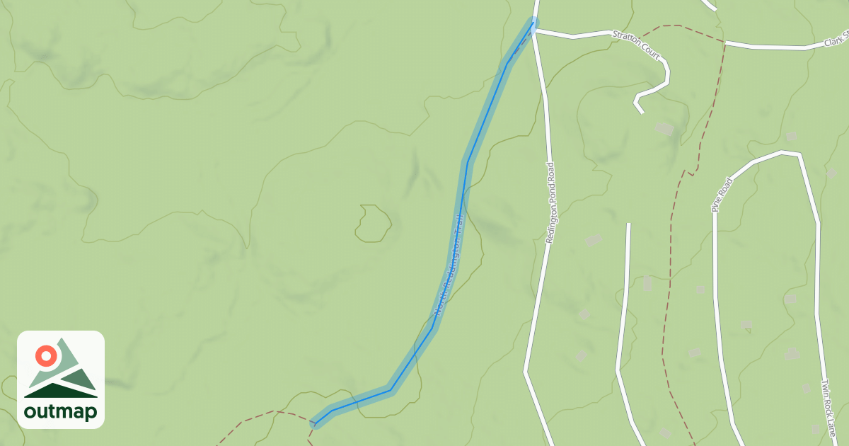 Map of North Reddington Trail
