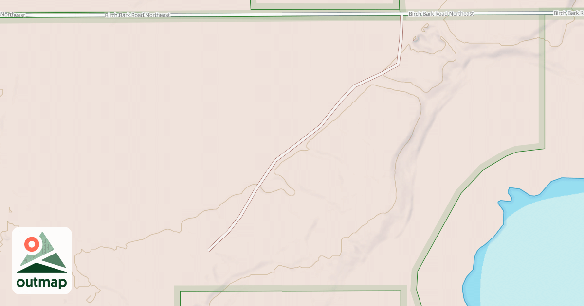 Map of BIRCH BARK ROAD SPUR E