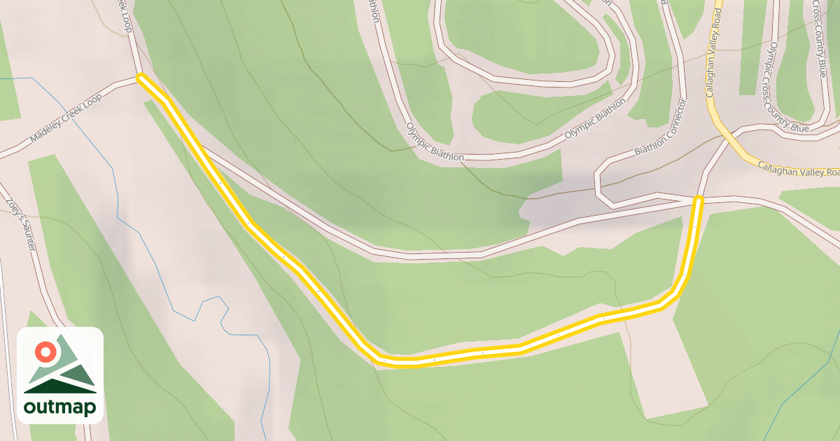 Map of Olympic Connector