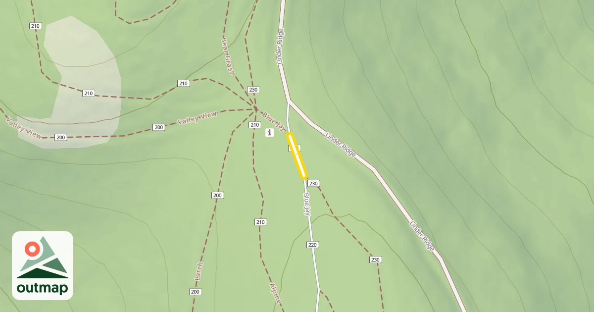 Map of Blue Jay
