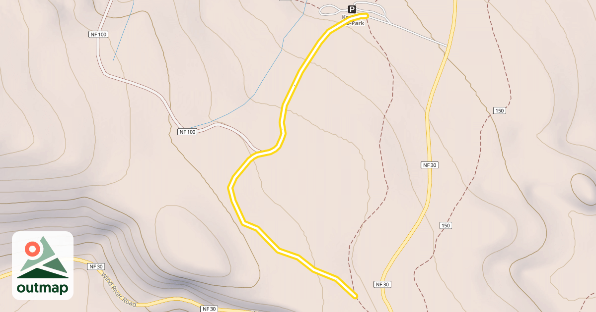 Map of Old Man Loop