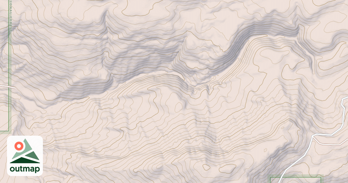Map of EAST BEAVER