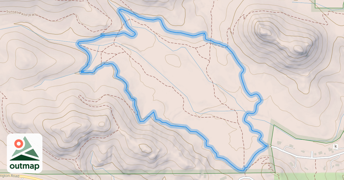 Map of Camaro Loop Trail