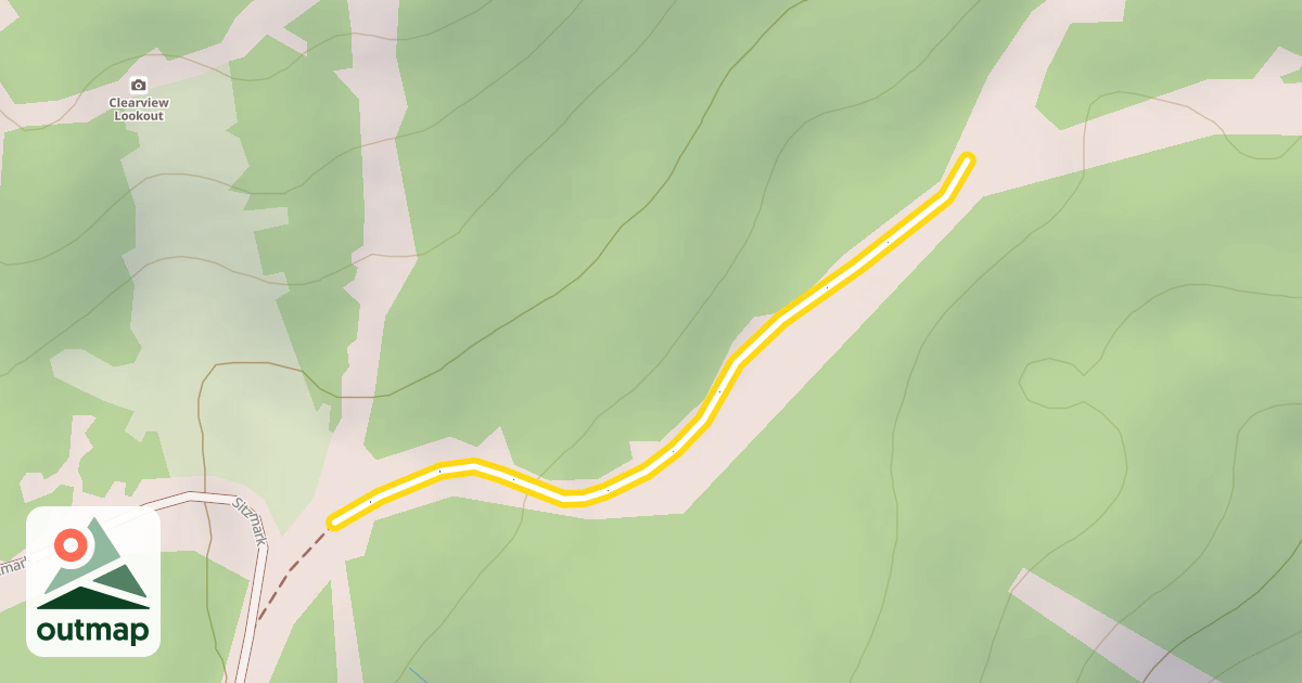 Map of Brothers Canyon West