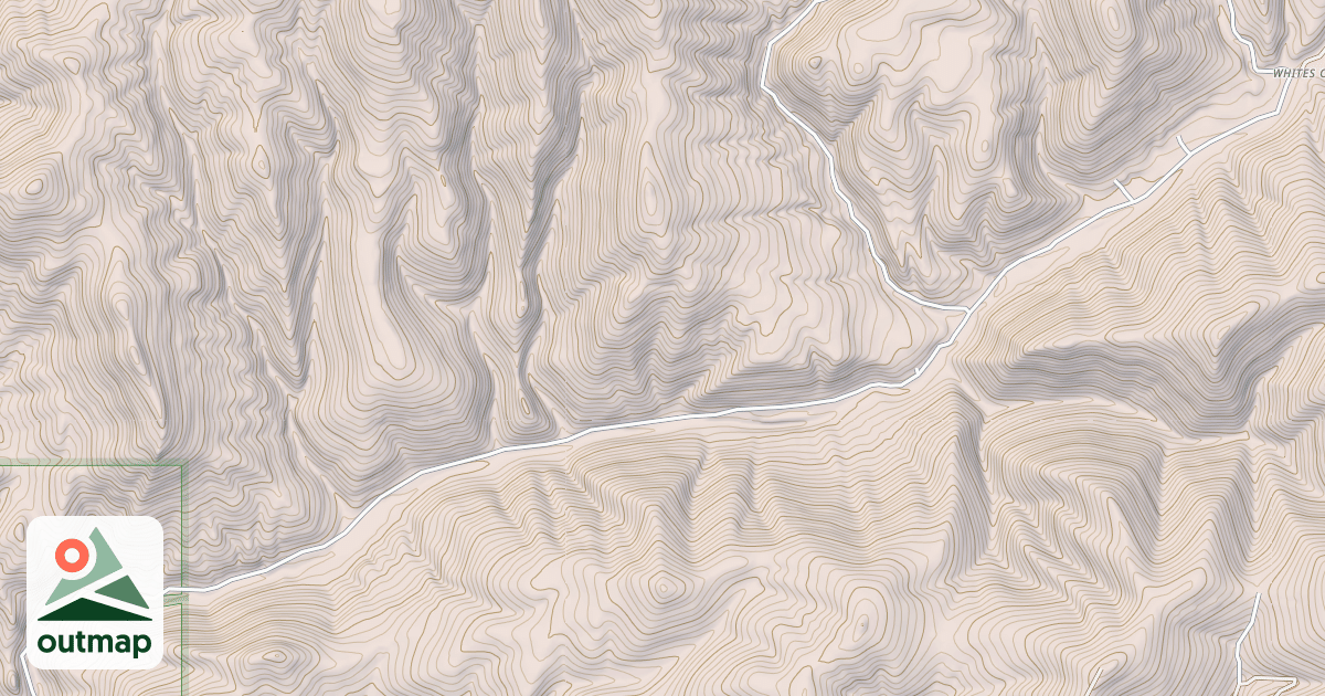 Map of WHITES GULCH