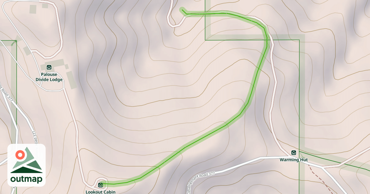 Map of Three Forks Trail