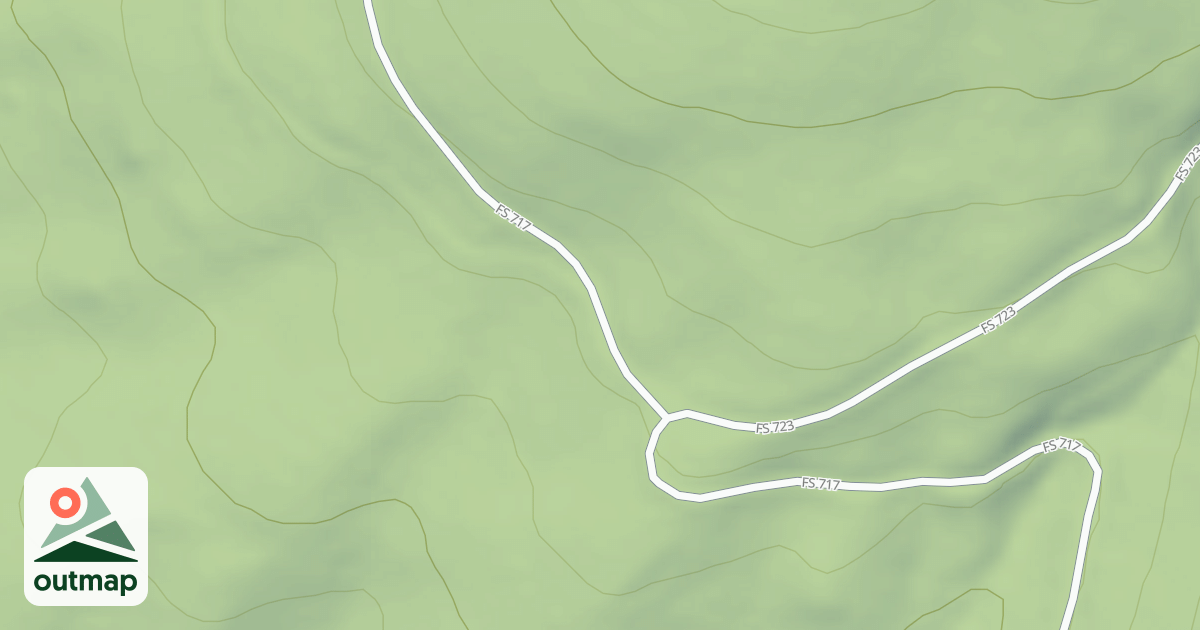 Map of (FDR) BLUE MOUNTAIN