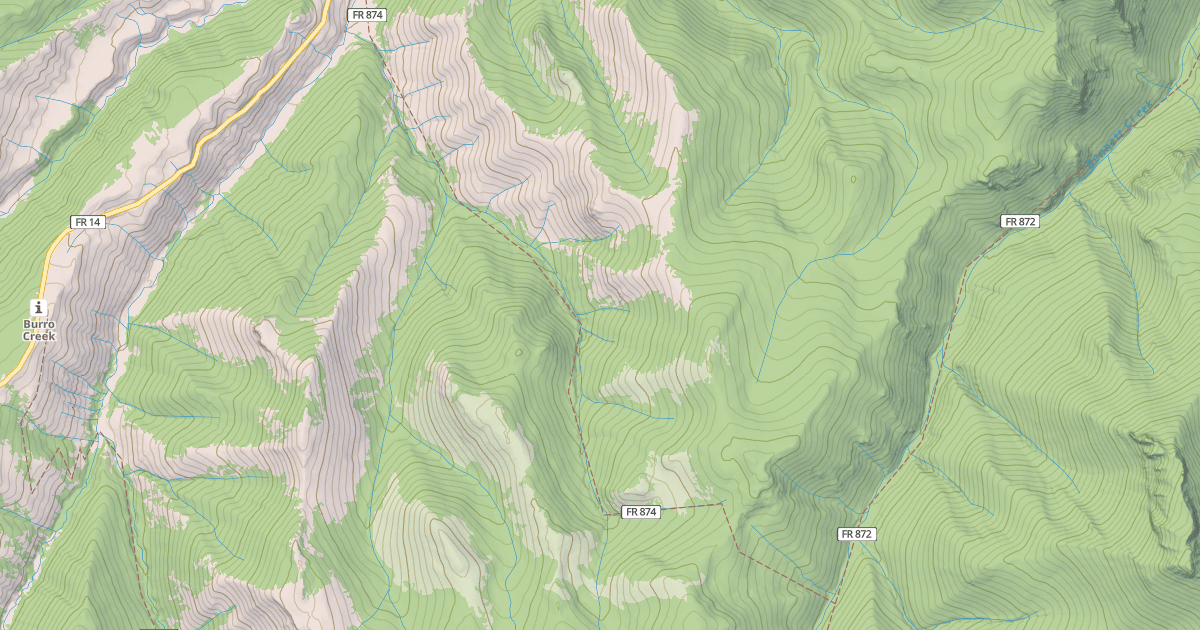 Map preview of MUNGER CANYON