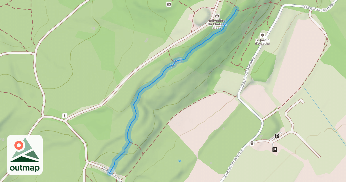 Map of Le Défi