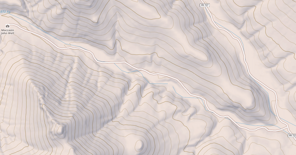Map preview of MOCCASIN JOHN