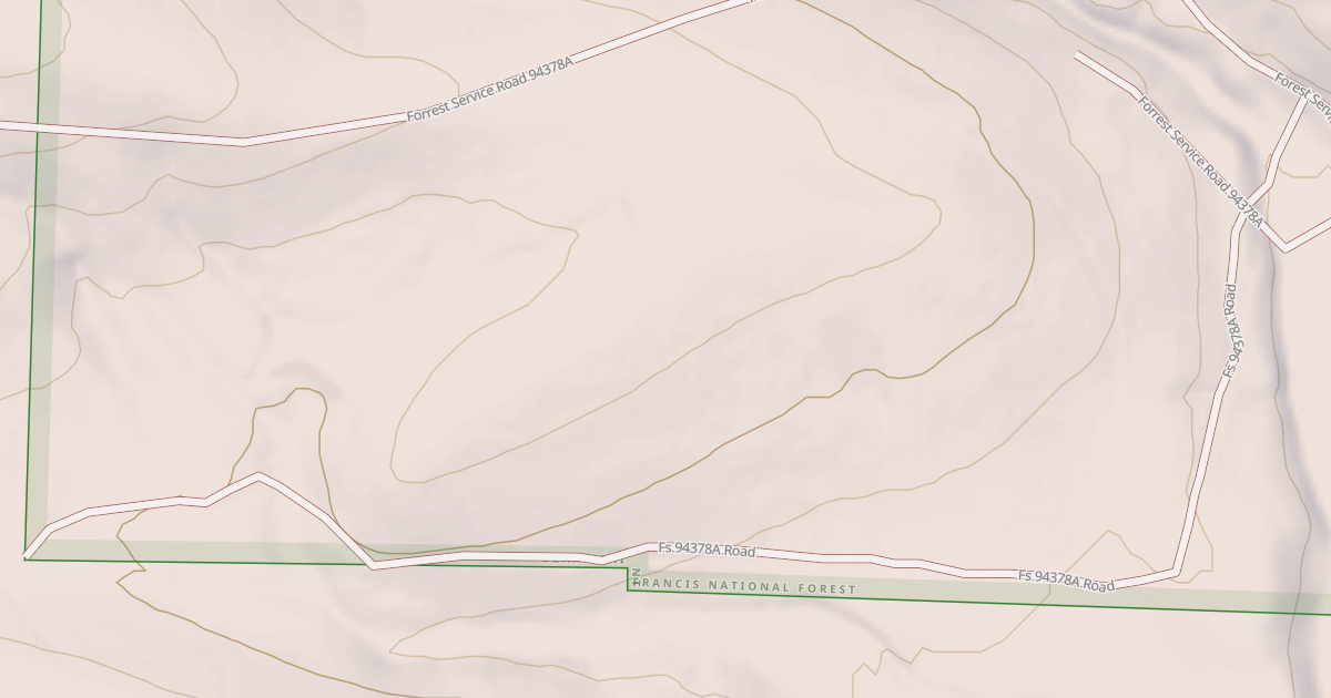 Map preview of USFS National Forest System Roads {2C82D803-9486-490A-8279-9D4D5488EFF1}