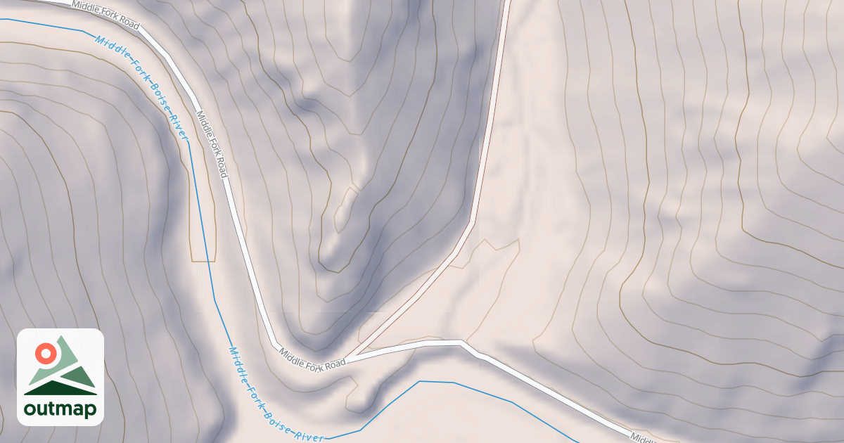 Map of BLACK WARRIOR