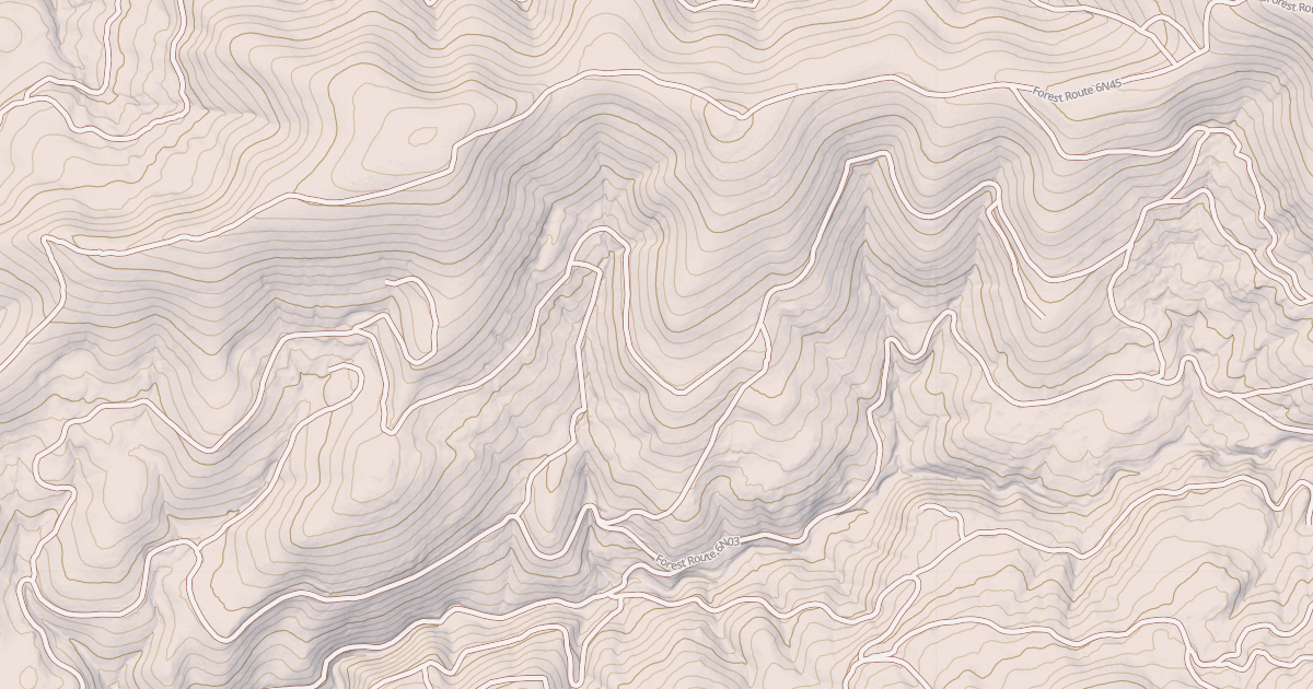 Map preview of USFS National Forest System Roads {F607881C-FD99-4A20-A347-04DC14EF6820}