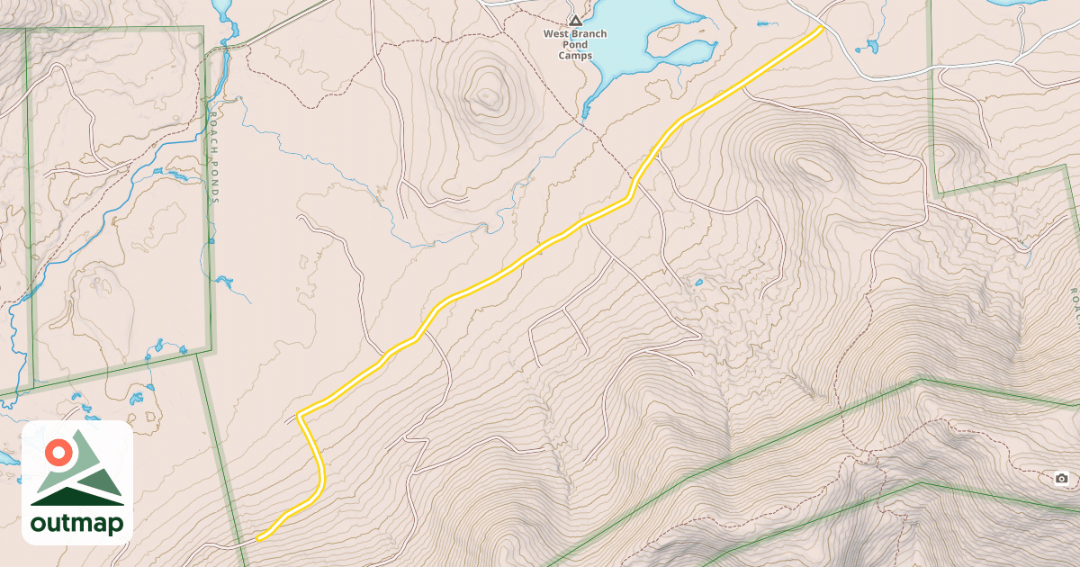 Map of East Side Trail