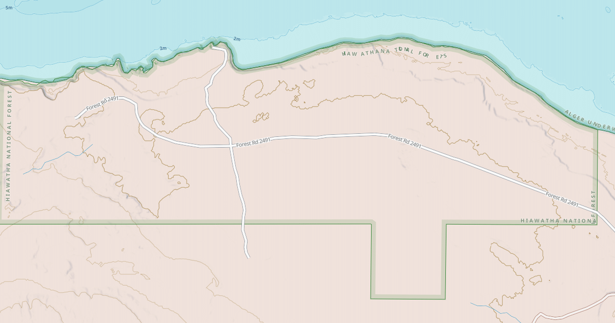 Map preview of HIAWATHA CAMP