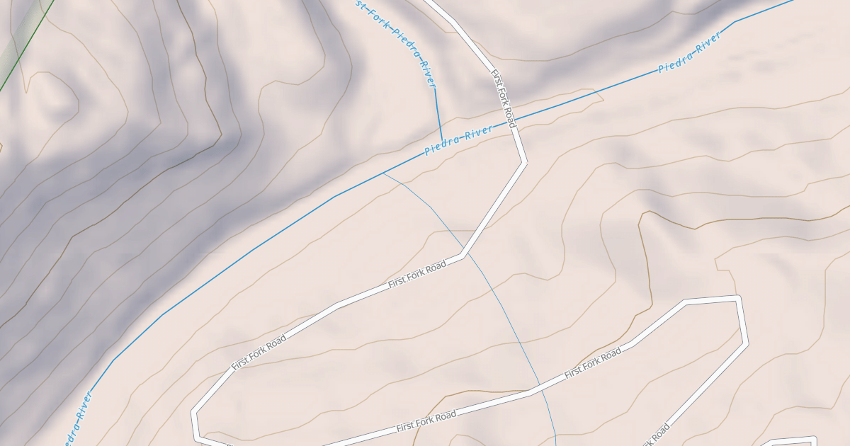Map preview of FIRST FORK J
